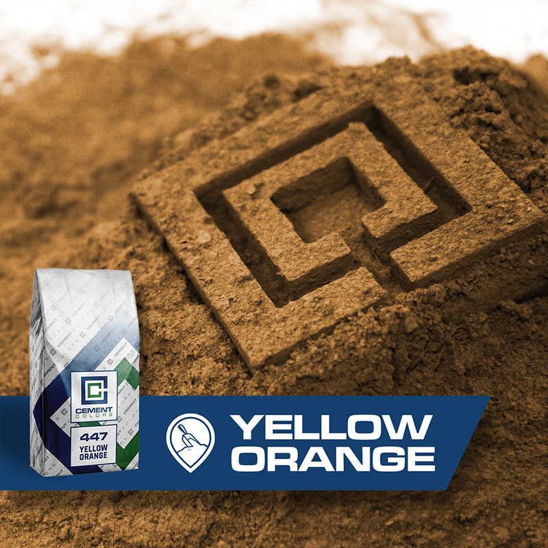 Yellow/Orange Raw Pigment